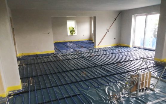 Underfloor Heating - New Build Development